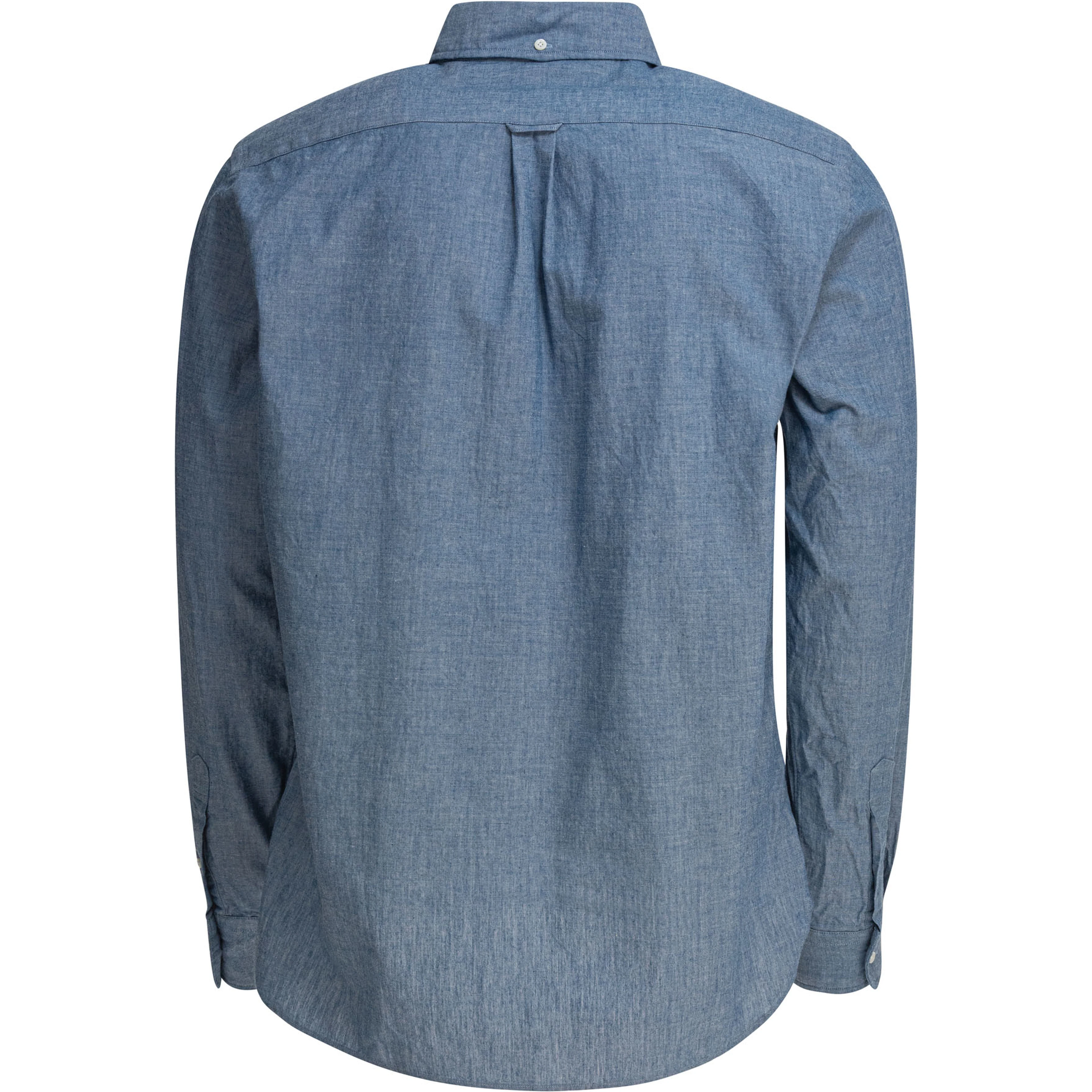 Shirt with button-down collar