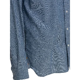 Shirt with button-down collar
