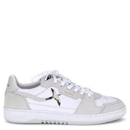 White Recycled Polyester Low Top Sneakers