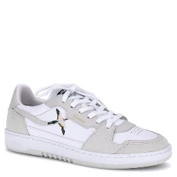 White Recycled Polyester Low Top Sneakers