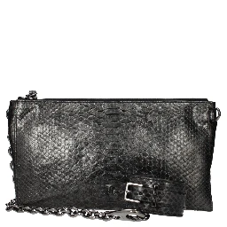 Gray Skin Handbag