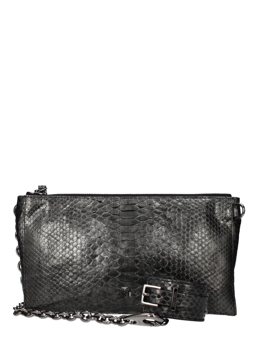 Gray Skin Handbag