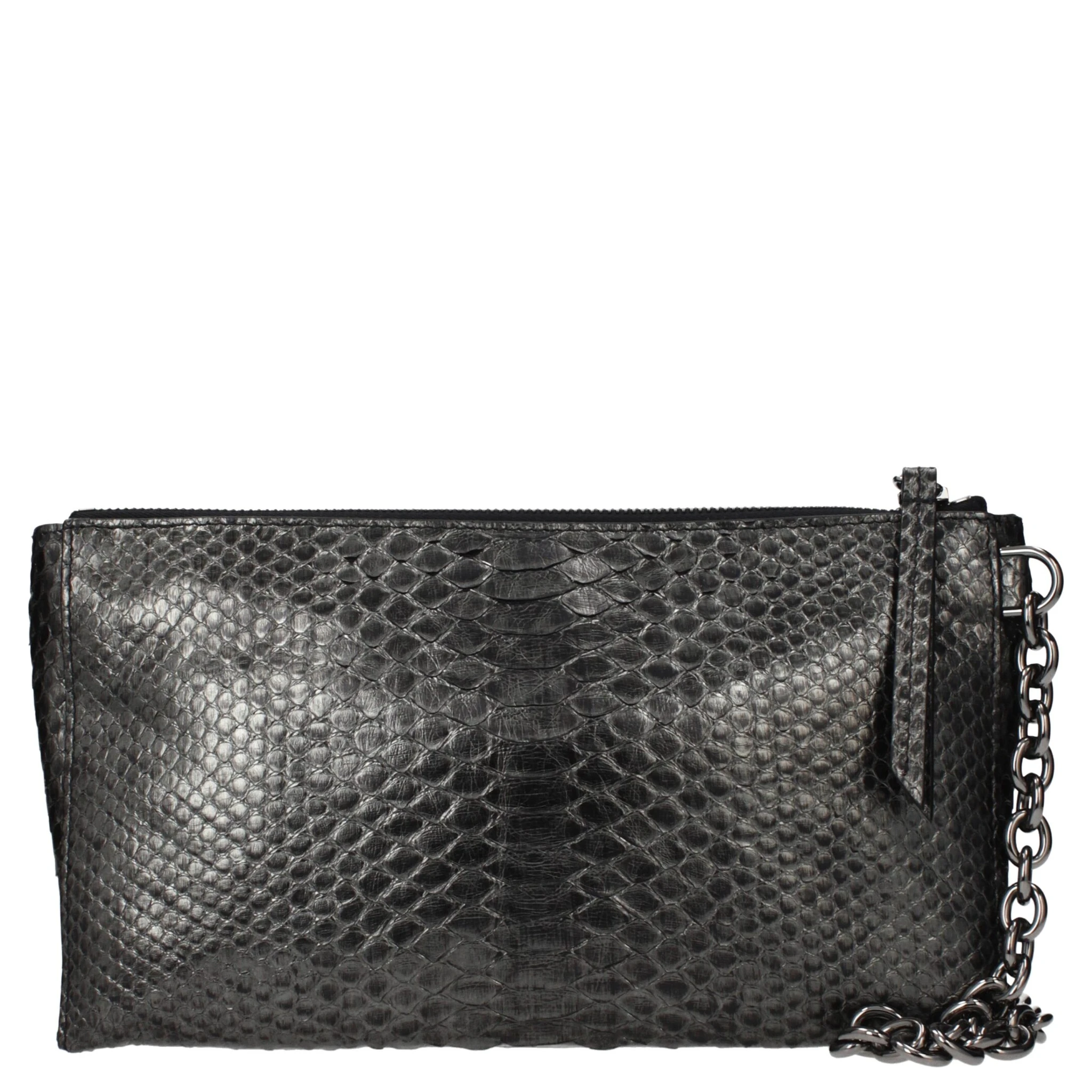 Gray Skin Handbag