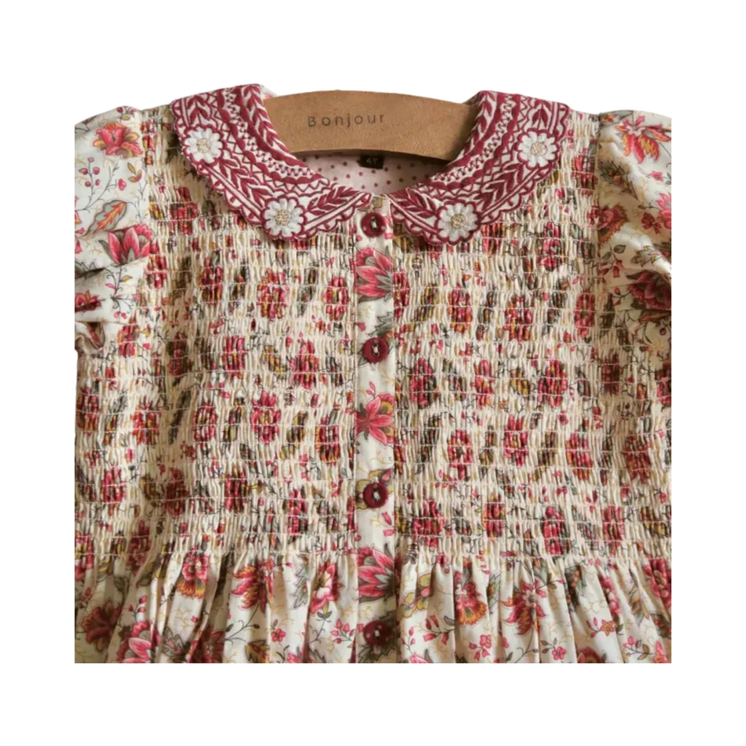 DRESS WITH HAIR CLIP