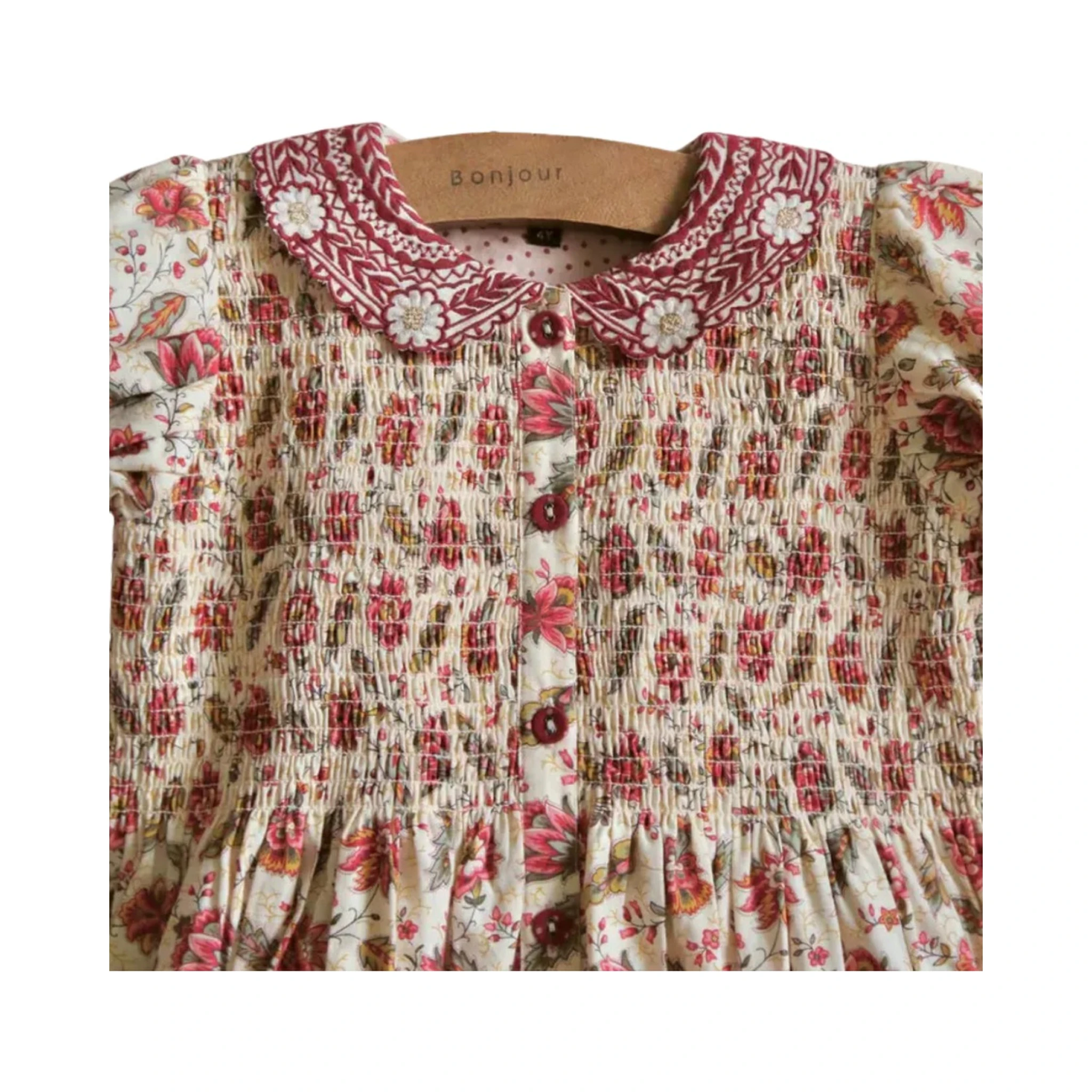 DRESS WITH HAIR CLIP