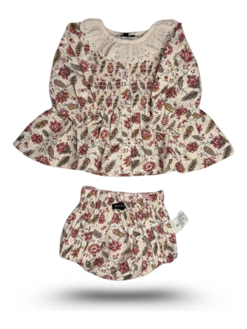 DRESS SET WITH REVERSIBLE SHORTS