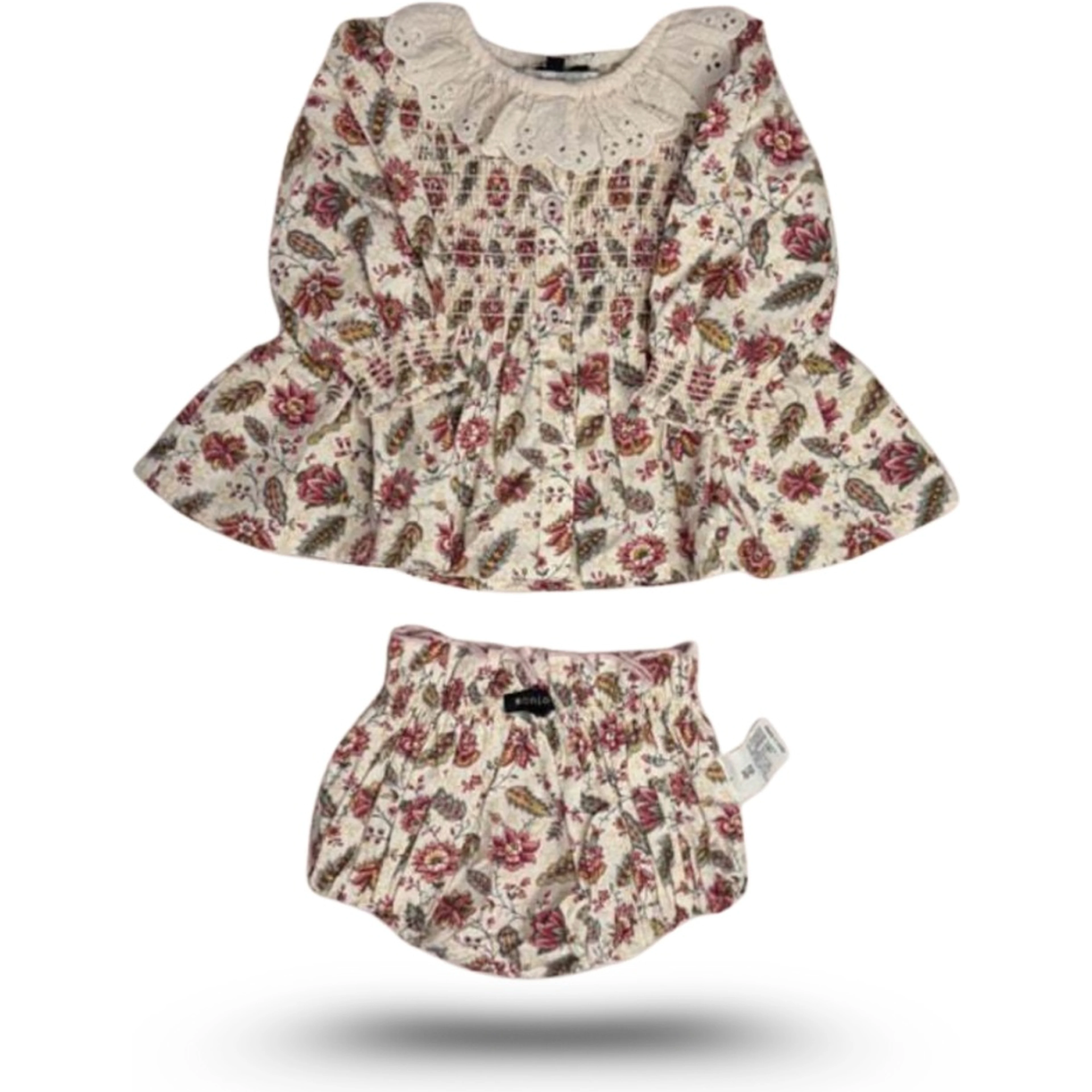 DRESS SET WITH REVERSIBLE SHORTS