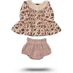 DRESS SET WITH REVERSIBLE SHORTS