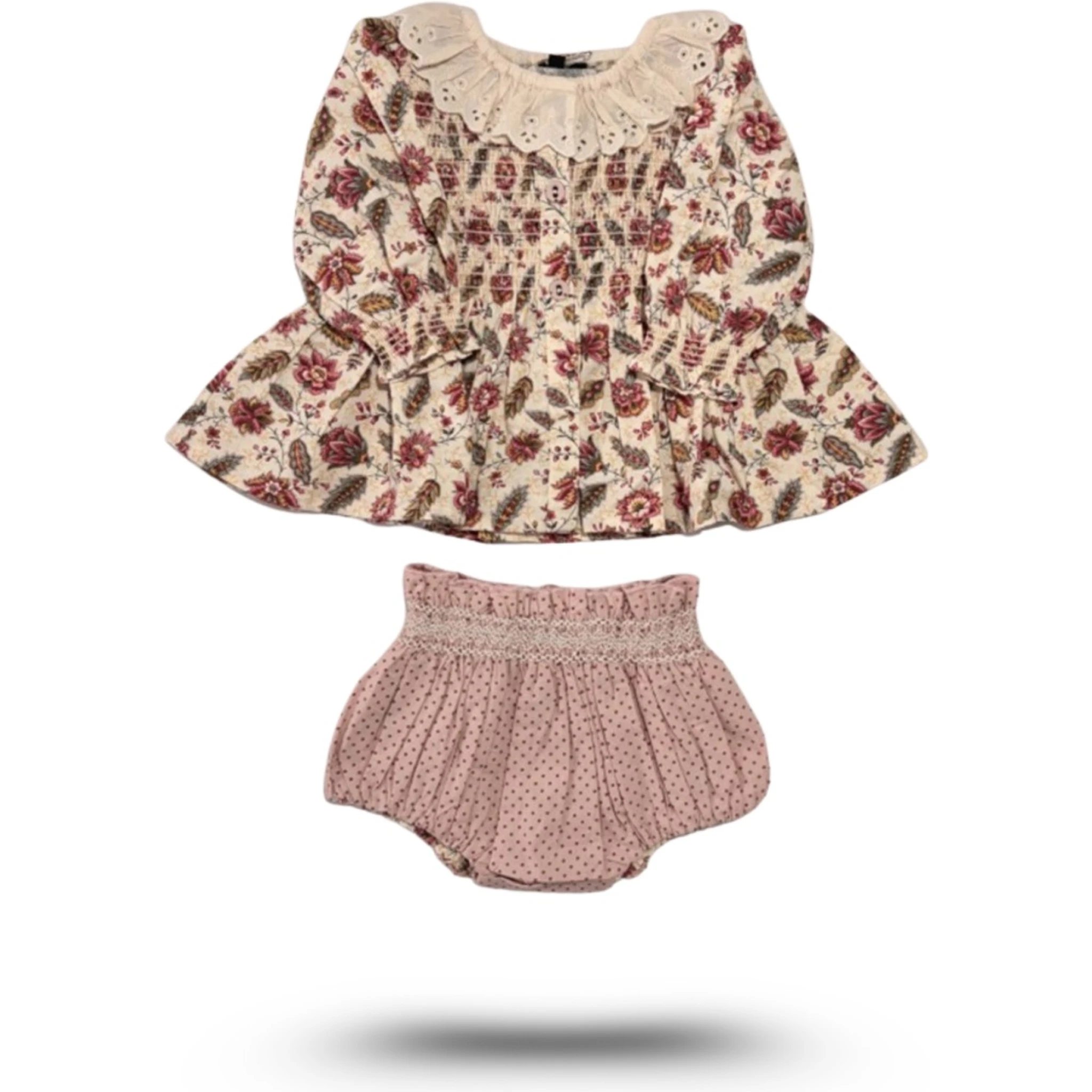 DRESS SET WITH REVERSIBLE SHORTS