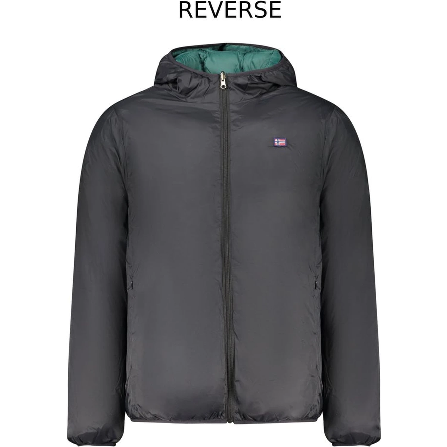 Nero Polyester Mens Jacket