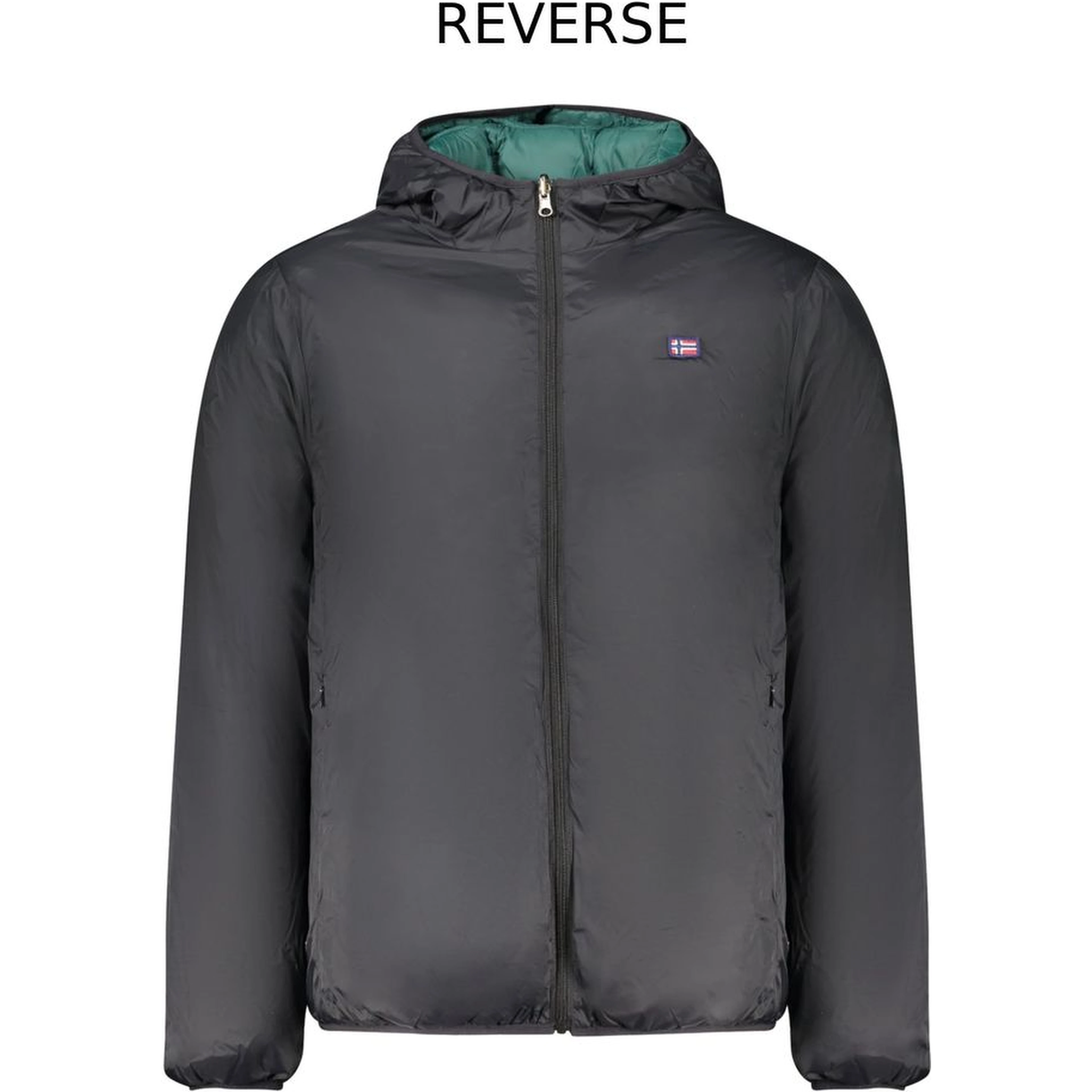 Nero Polyester Mens Jacket
