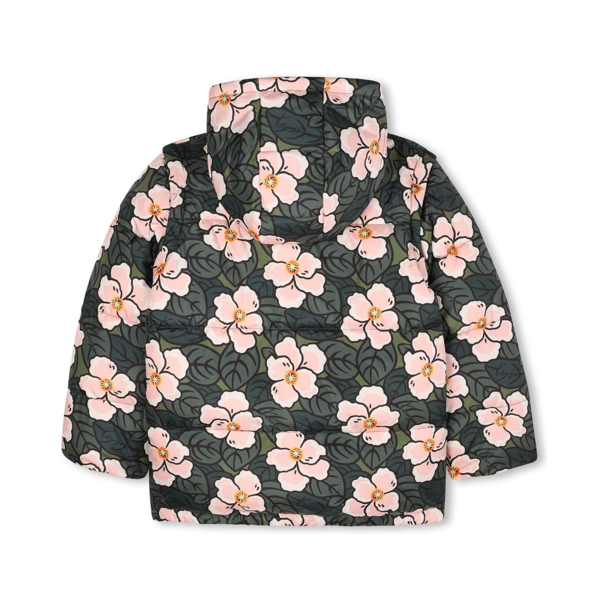 DOWN JACKET WITH REMOVABLE SLEEVES