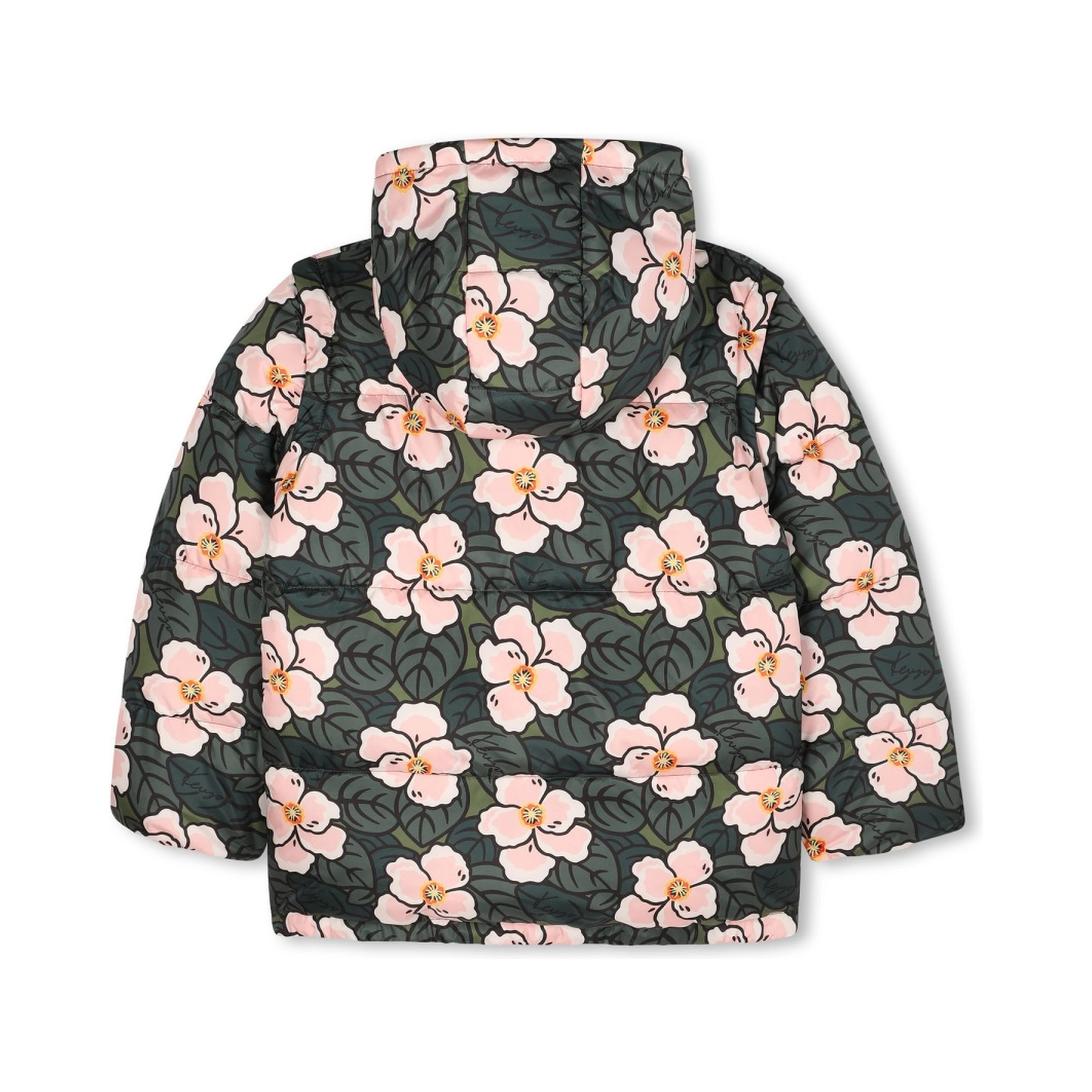 DOWN JACKET WITH REMOVABLE SLEEVES