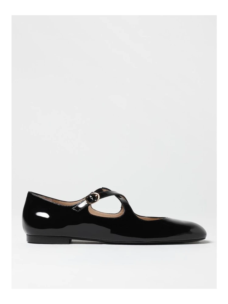 Black Patent Leather Ballet Flats