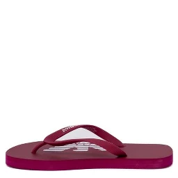 Red Rubber Flip-Flop Sandals