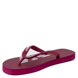 Red Rubber Flip-Flop Sandals