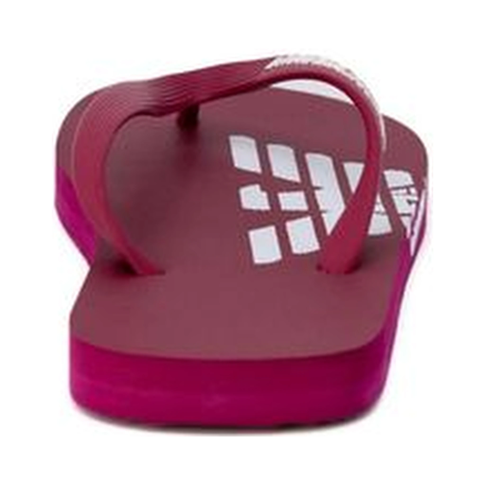 Red Rubber Flip-Flop Sandals