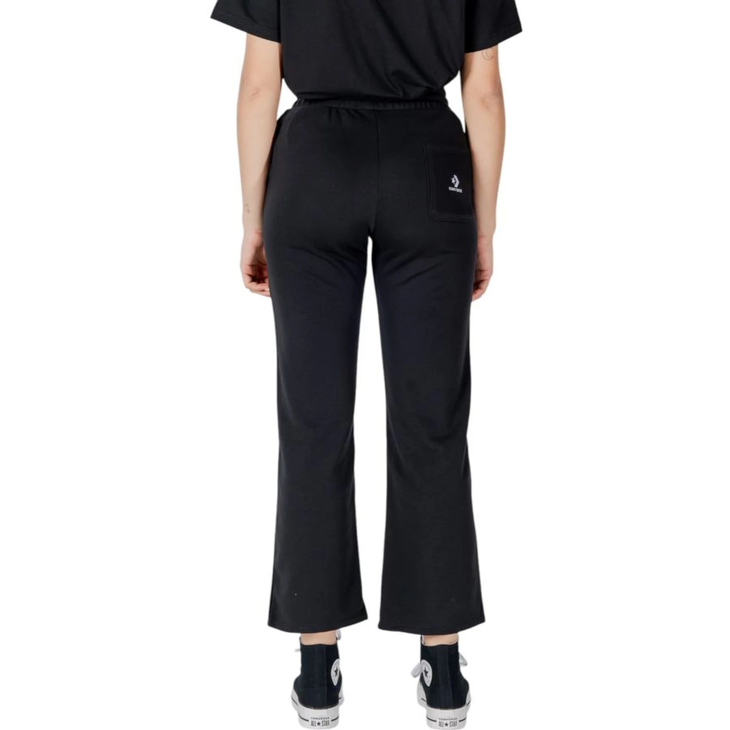Black Cotton Joggers (Workout Pants)