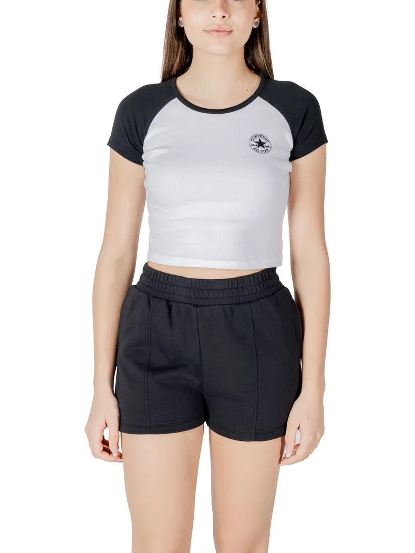 Black And White Cotton T-Shirt