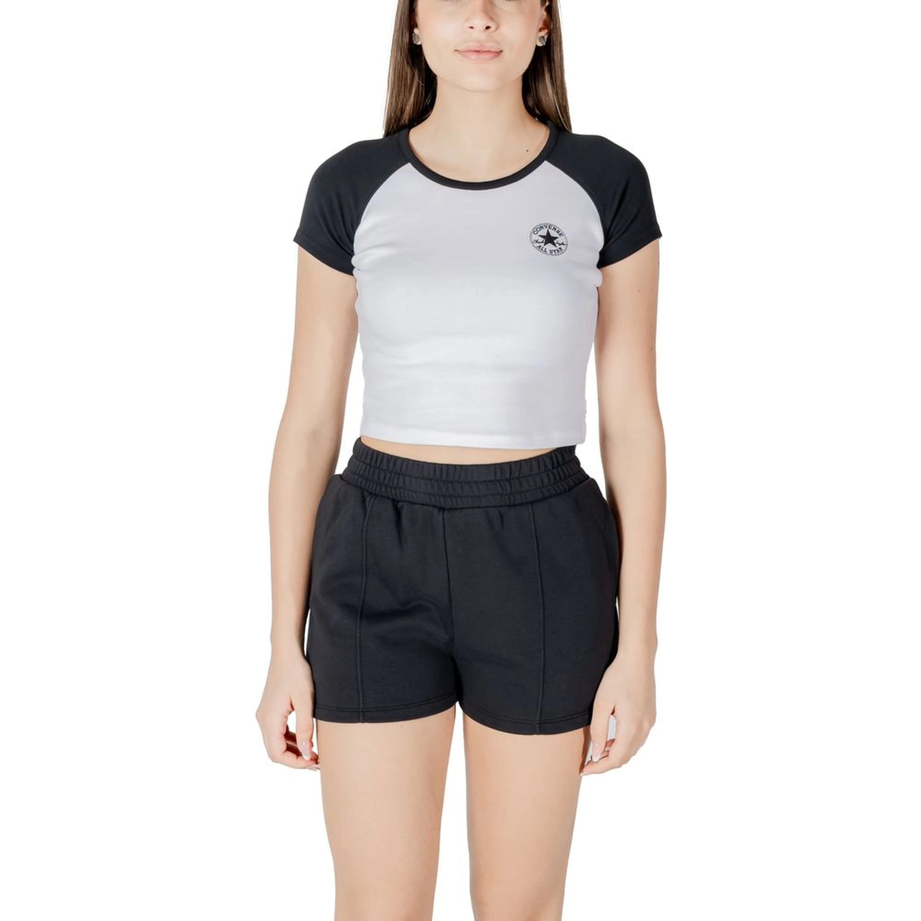 Black And White Cotton T-Shirt