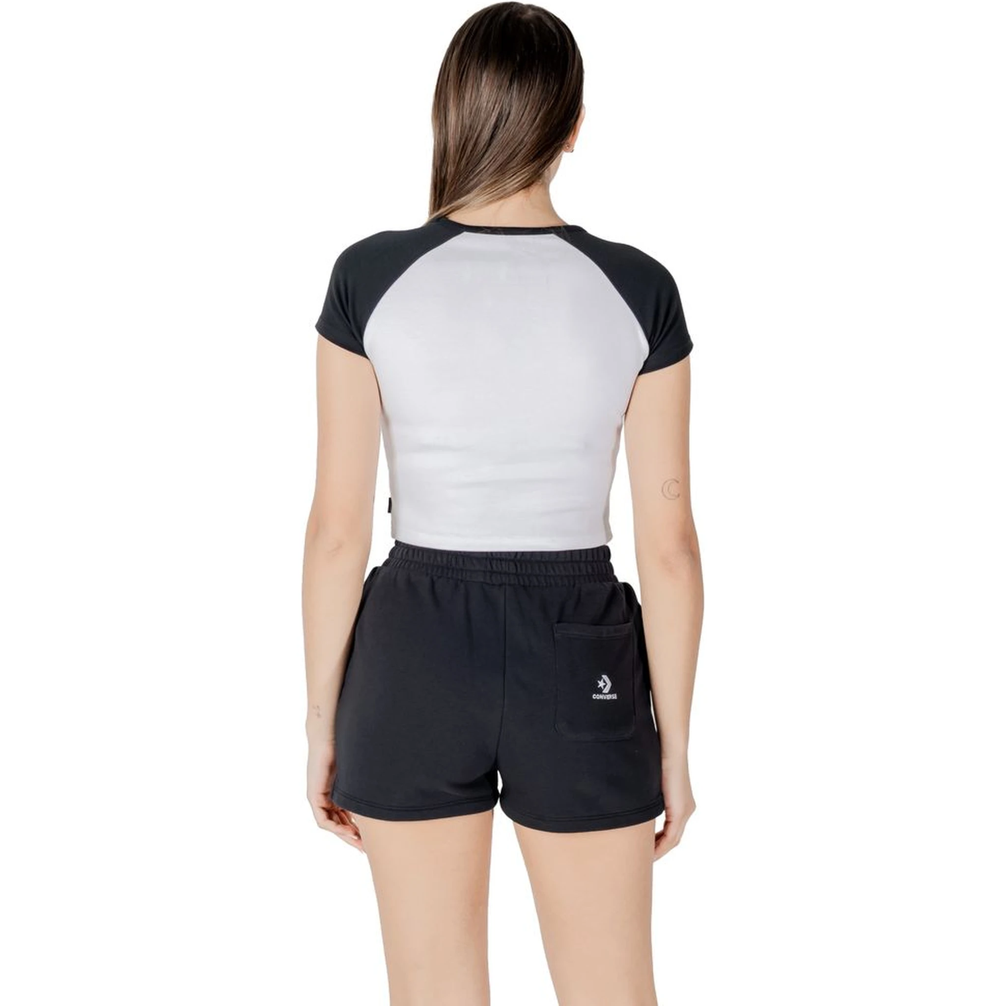 Black And White Cotton T-Shirt