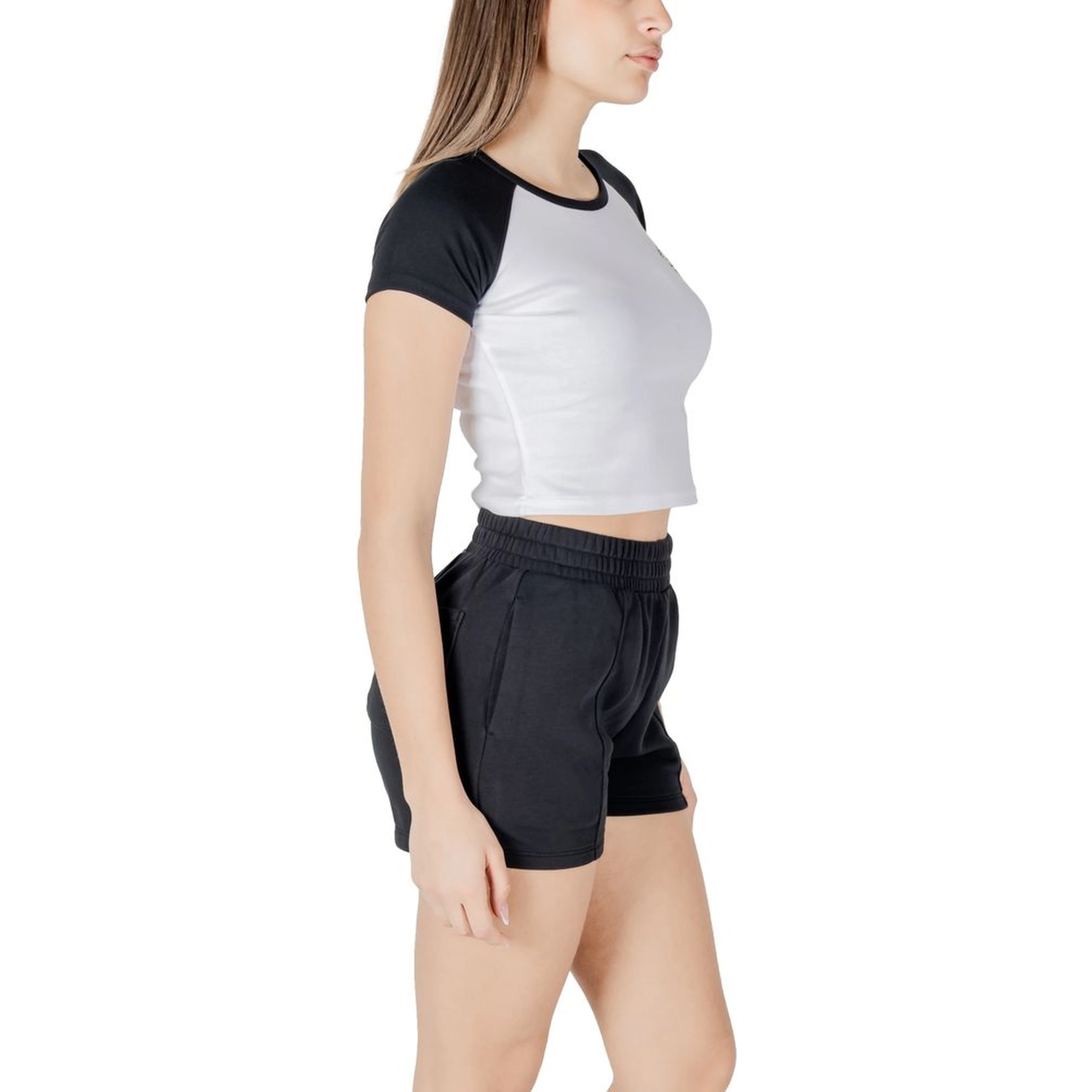 Black And White Cotton T-Shirt