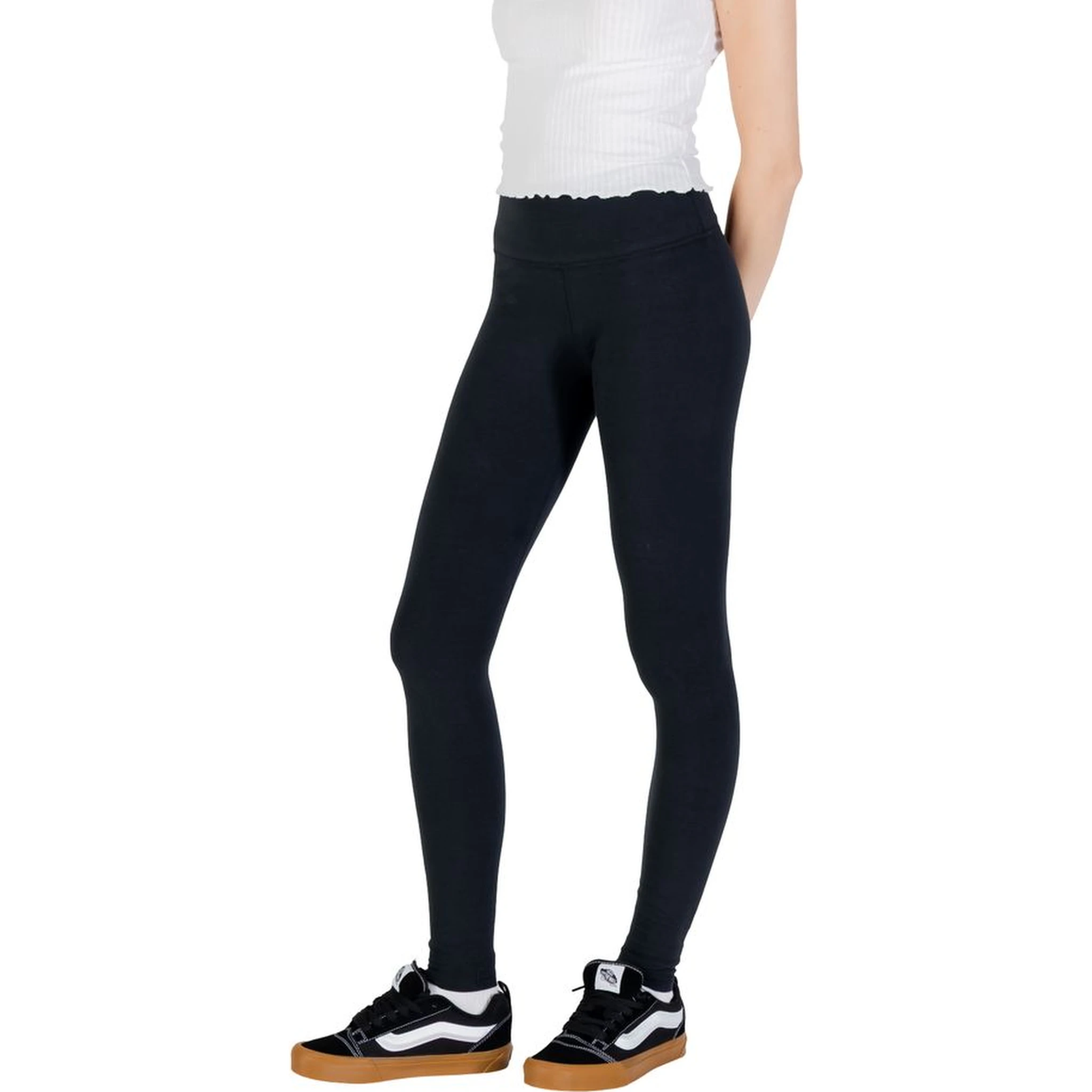 Black Cotton Leggings