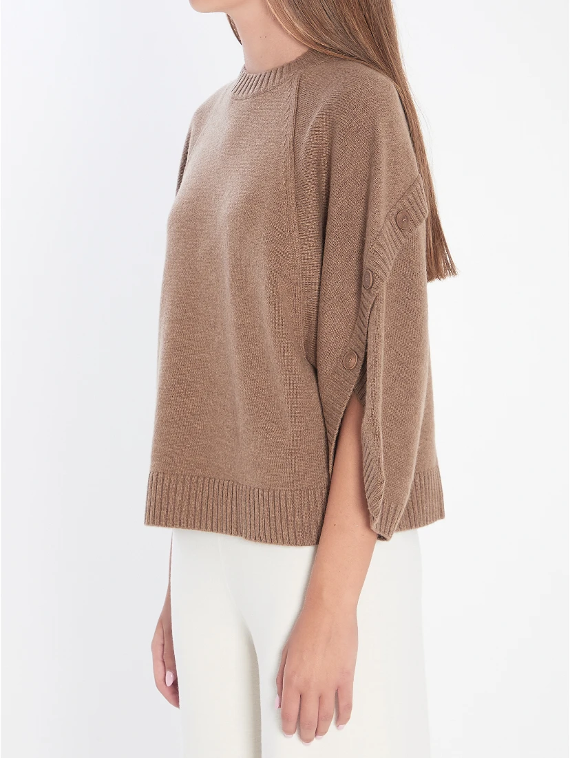 Sweater in wool and cashmere