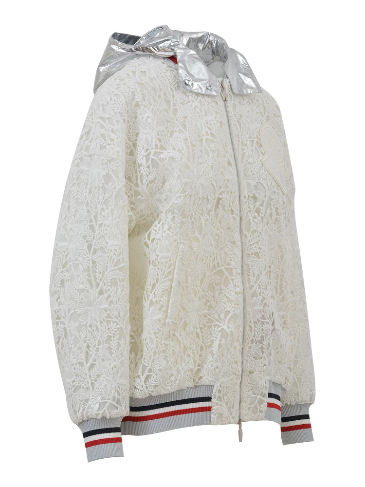 Gamme Rouge macramé jacket alternative