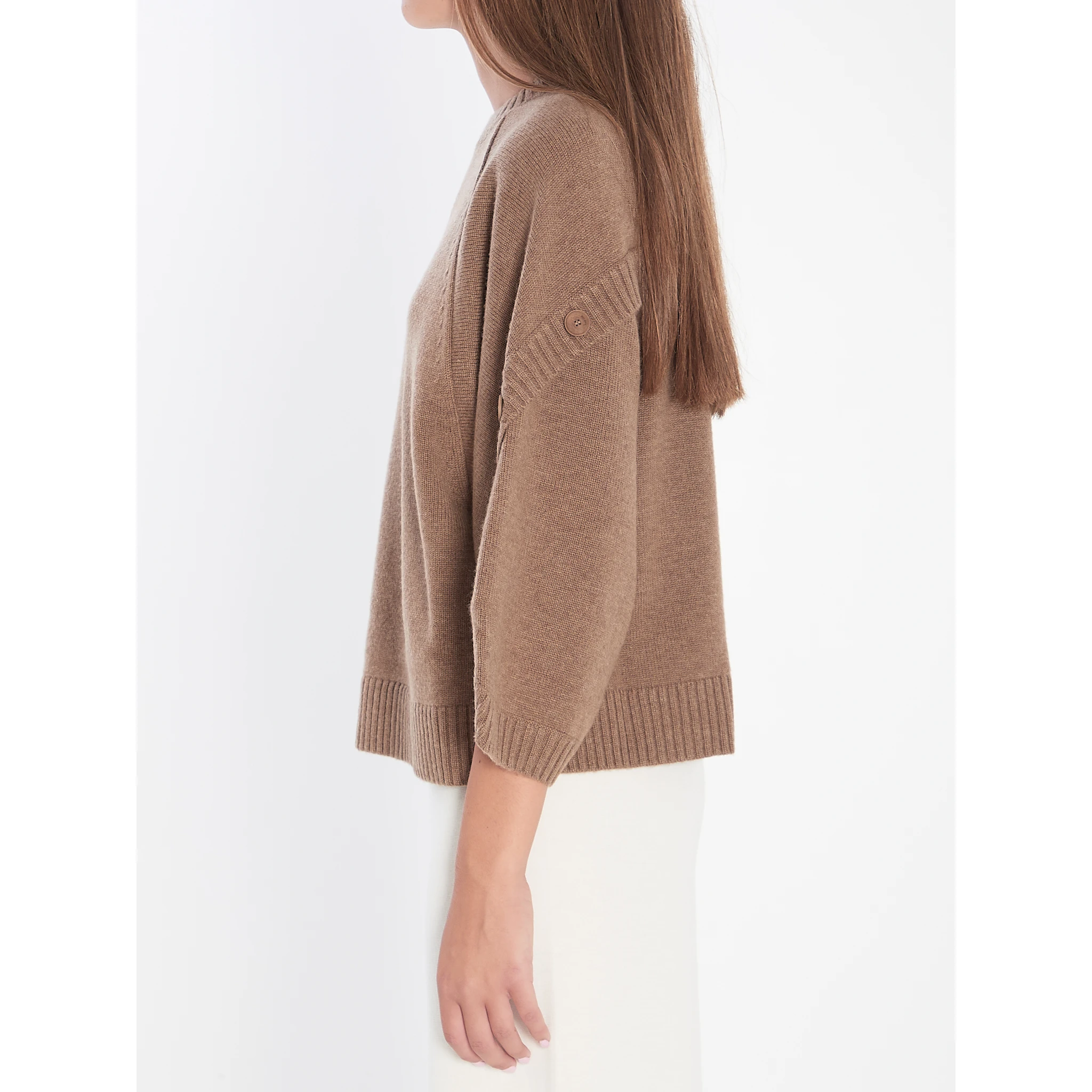 Sweater in wool and cashmere