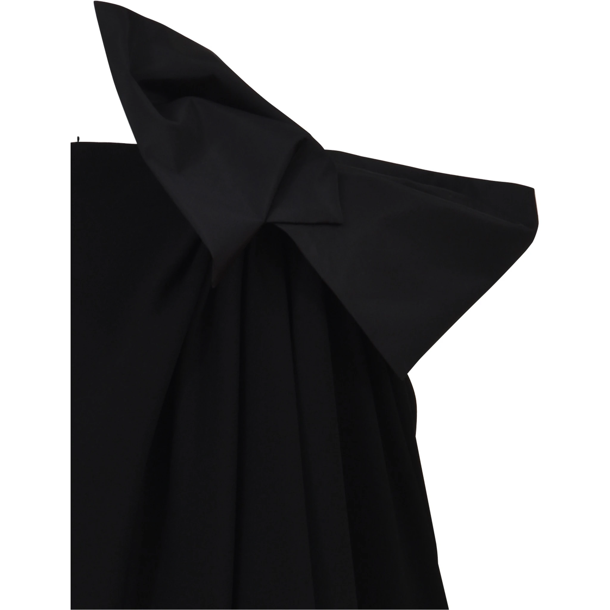 Mini Black Dress with Bow