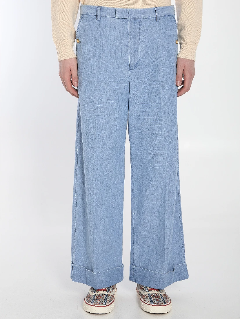 Oversized trousers