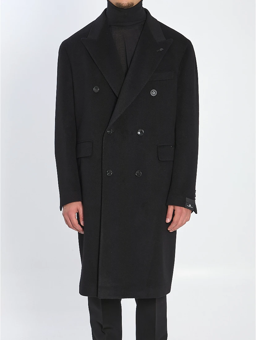 Pino Lerario double-breasted coat