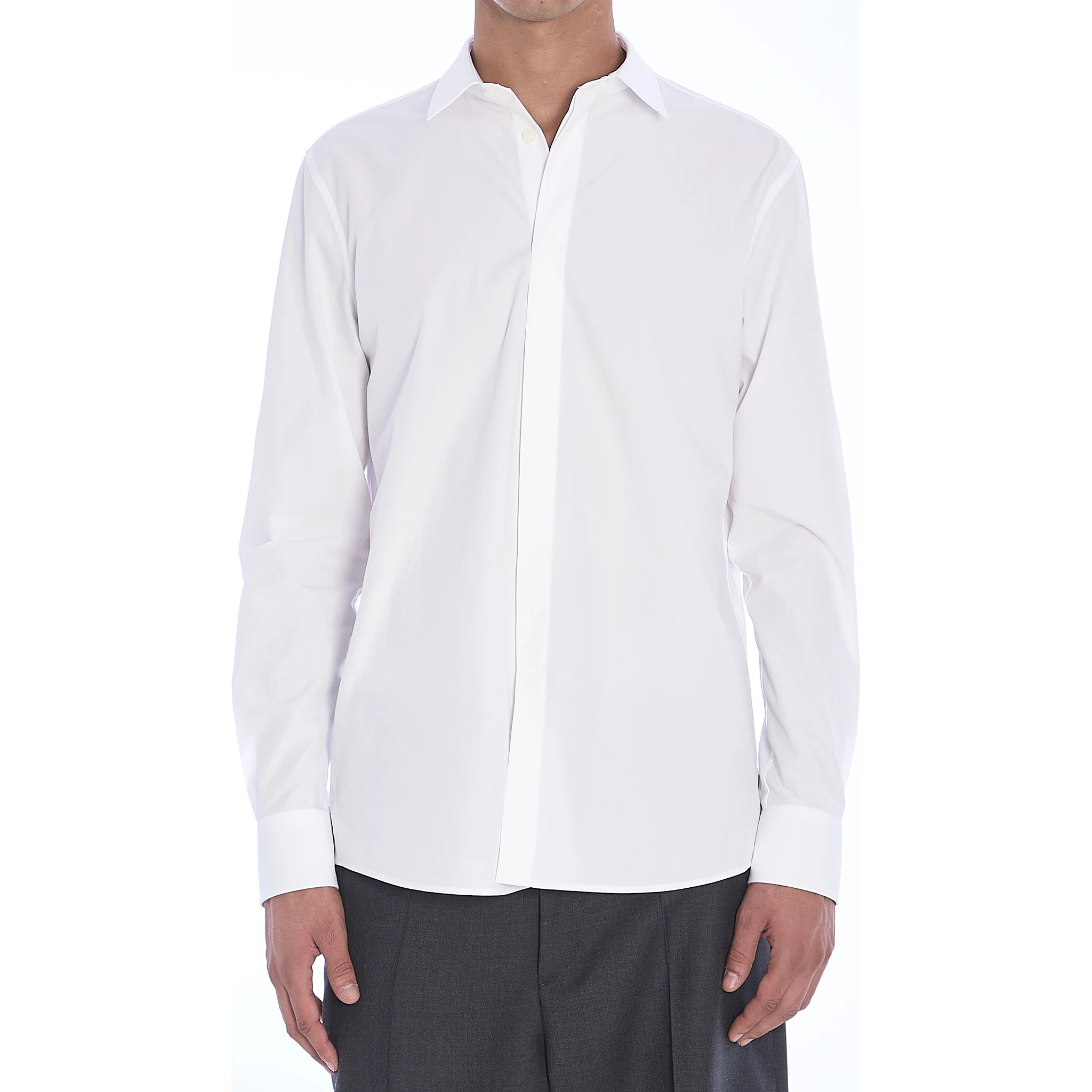 Cotton poplin shirt