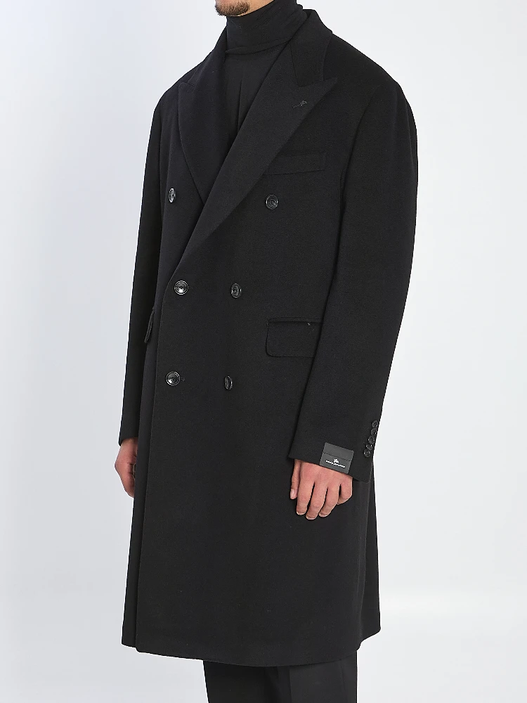 Pino Lerario double-breasted coat alternative