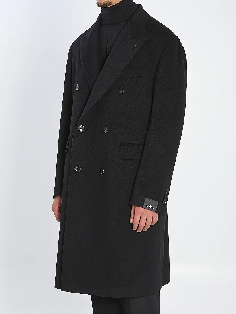 Pino Lerario double-breasted coat