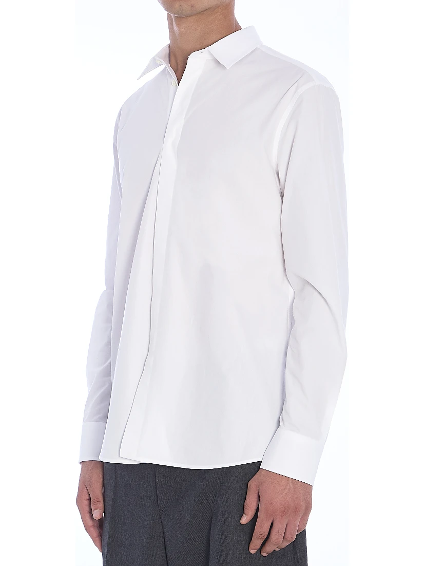 Cotton poplin shirt
