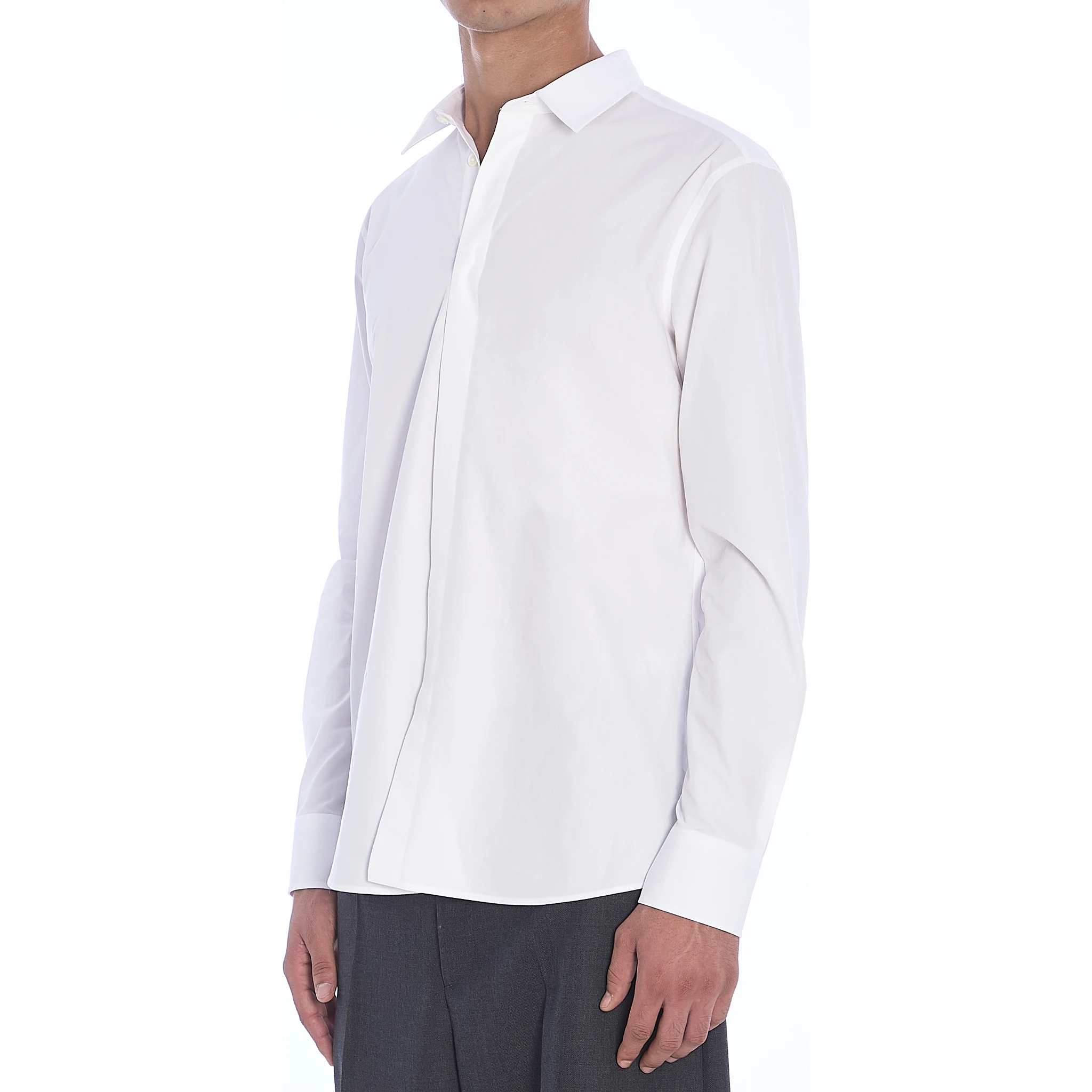Cotton poplin shirt