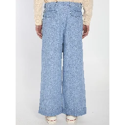Oversized trousers