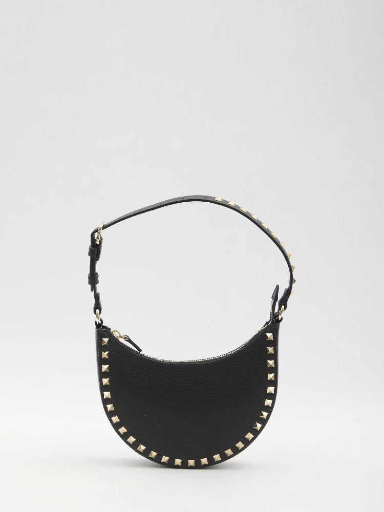 Mini Rockstud hobo bag