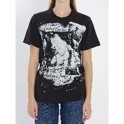 Printed cotton T-shirt