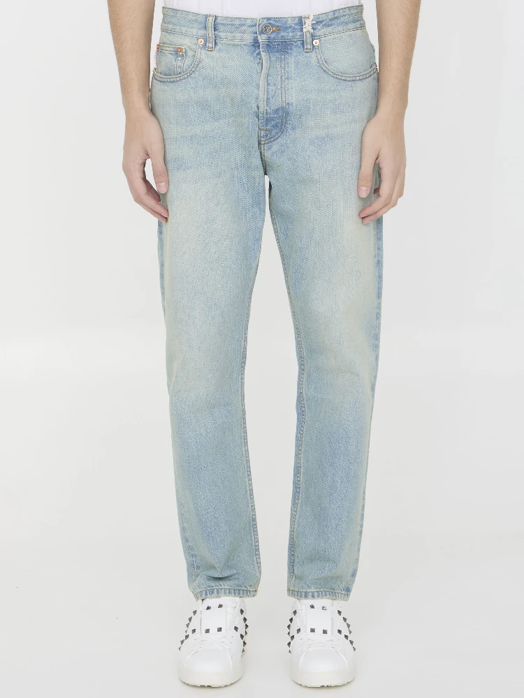 Jeans with VLogo Signature
