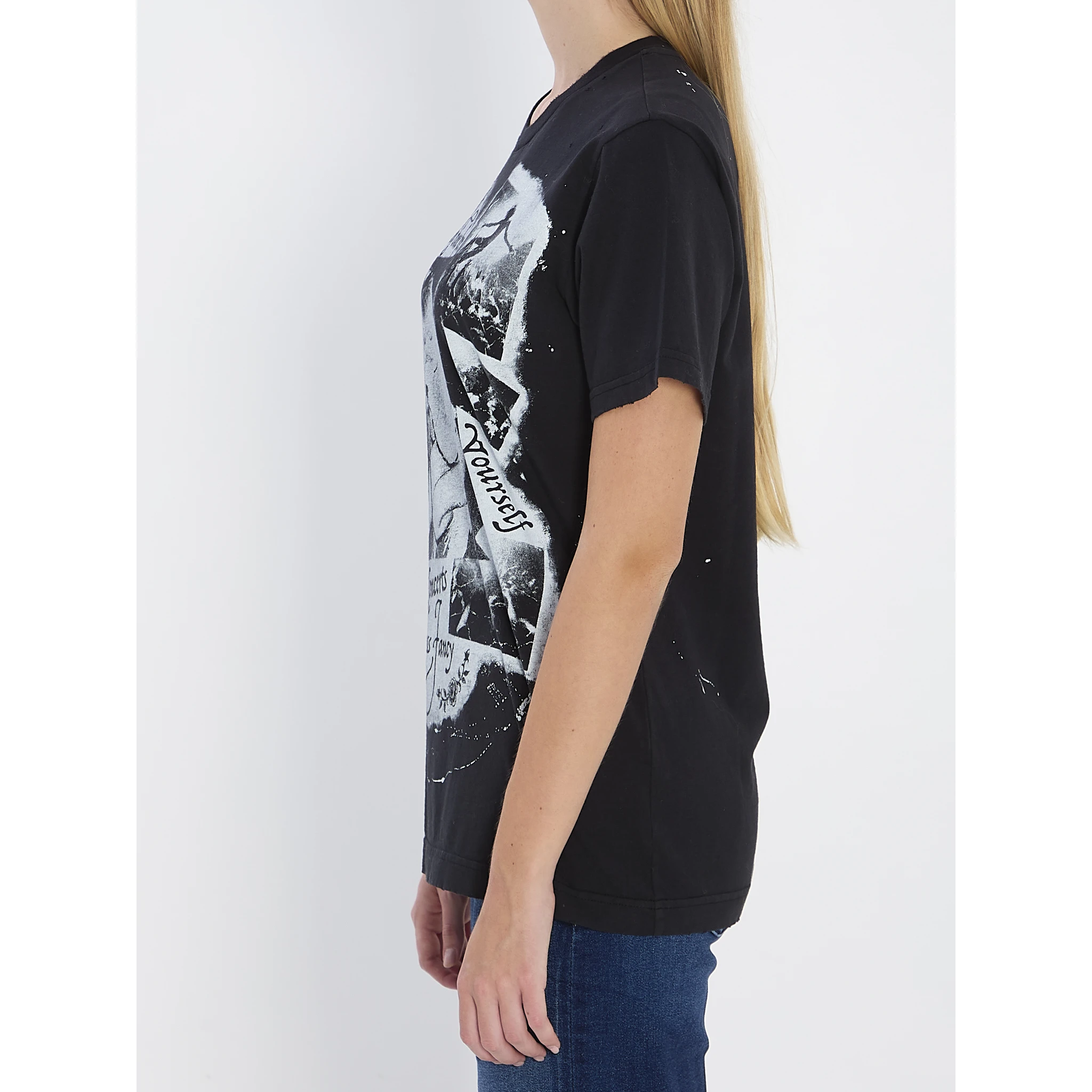 Printed cotton T-shirt
