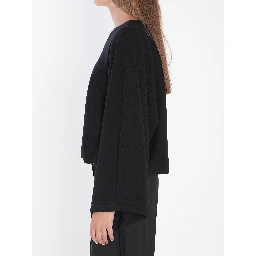 Sweater in fine wool yarn