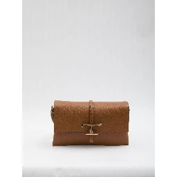 T Timelss flap bag in leather