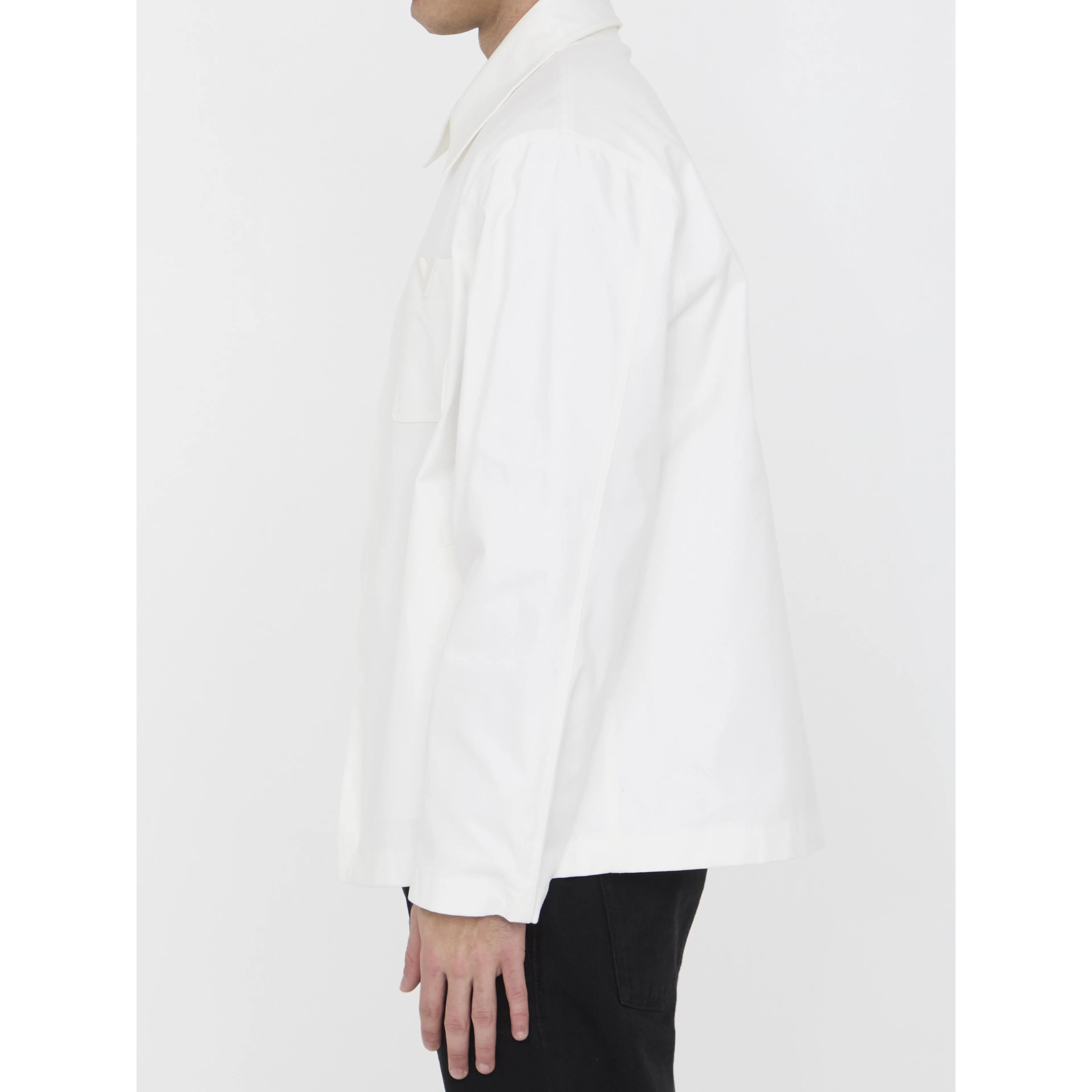 V Detail jacket