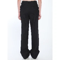 Virgin wool trousers
