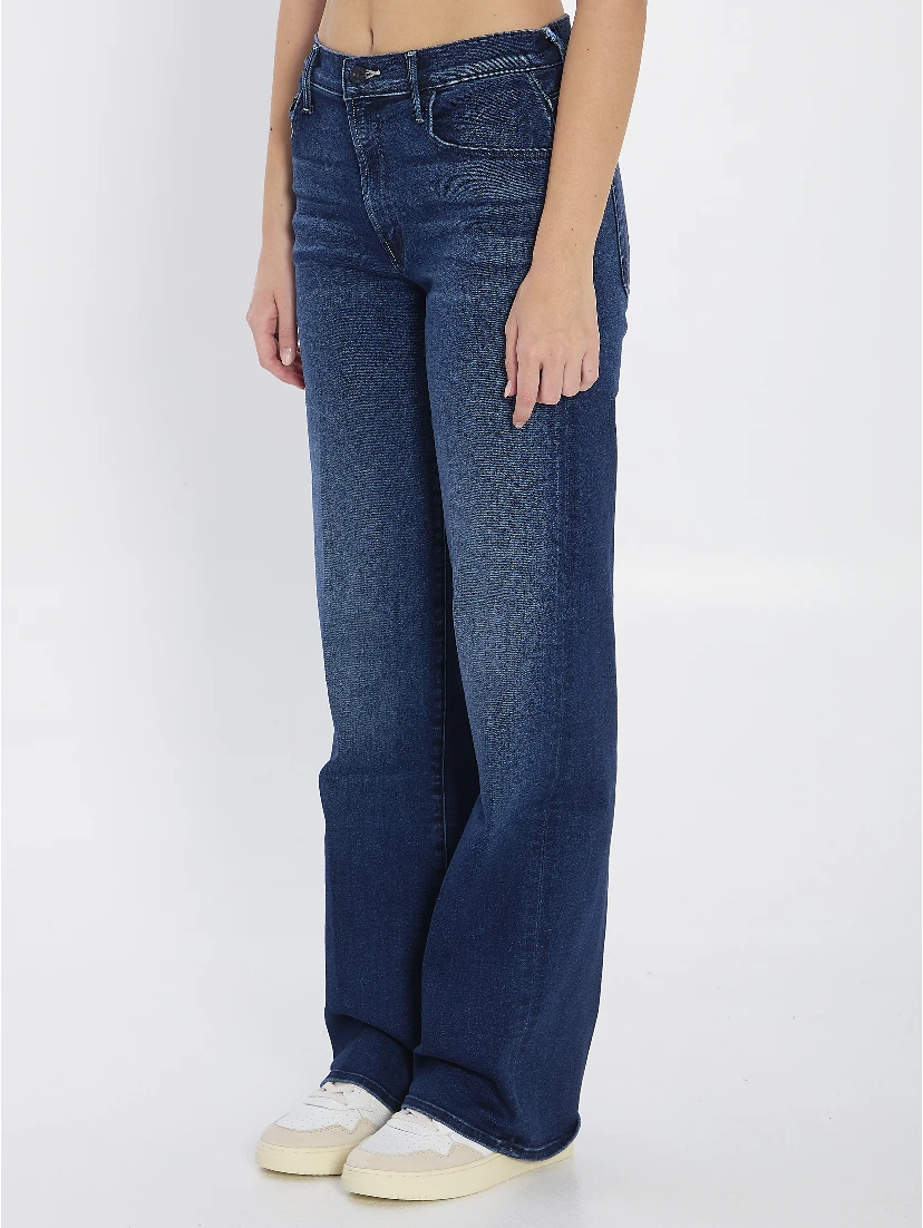 The Mid Rise Maven Sneak denim pants