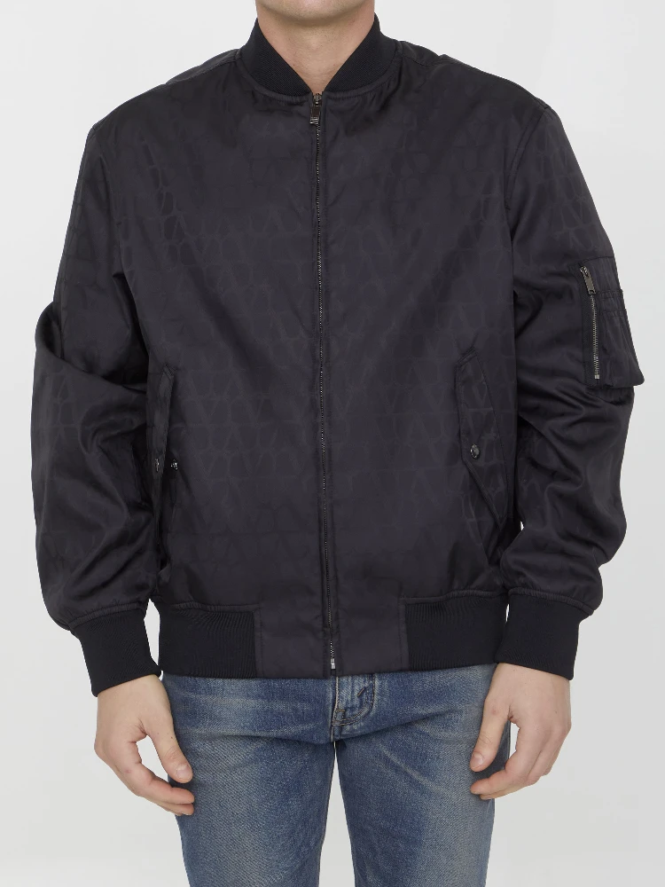 Toile Iconographe nylon bomber