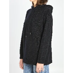 Sweatshirt in wool and cashmere